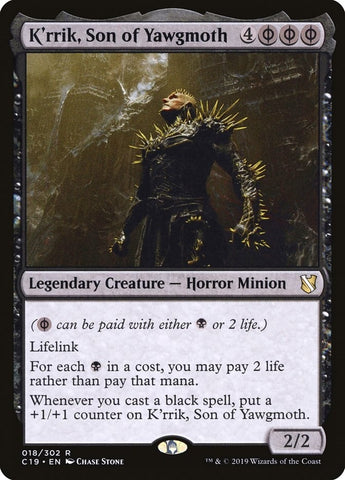 Image for K'rrik, Son of Yawgmoth (18) [Commander 2019]