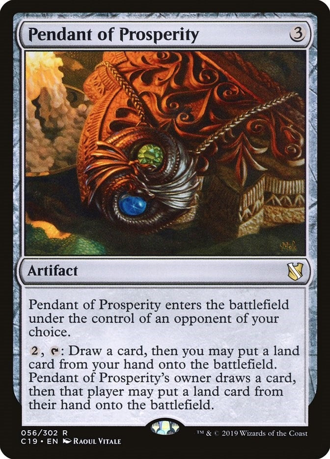 Image for Pendant of Prosperity (56) [Commander 2019]