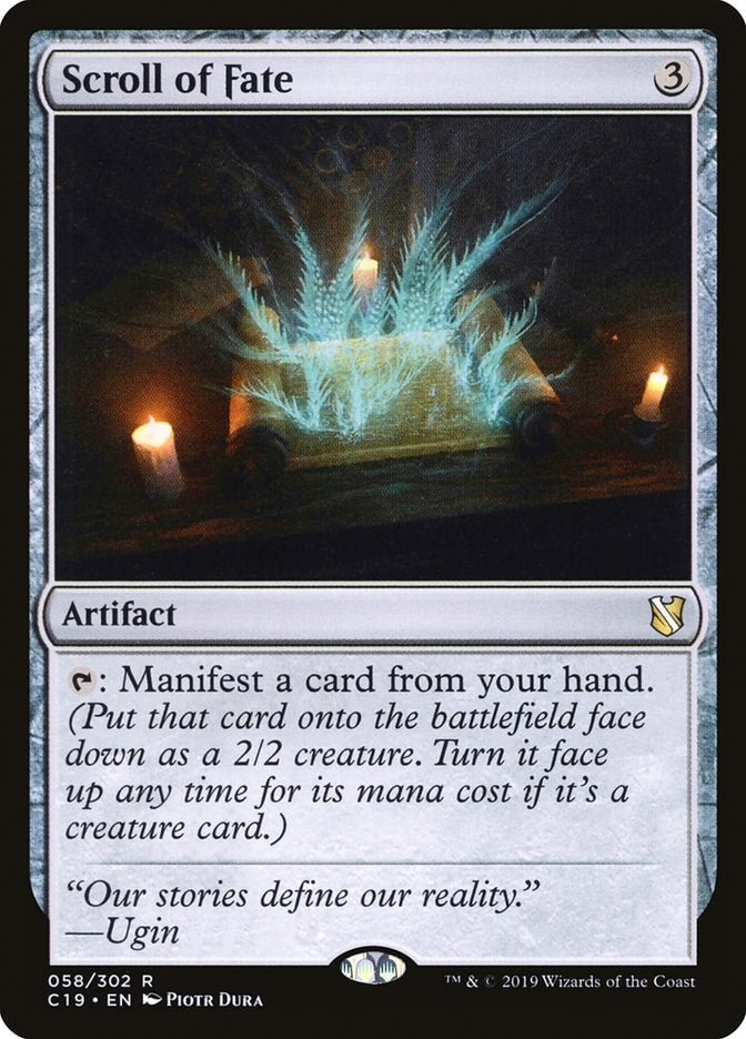 Image for Scroll of Fate (58) [Commander 2019]