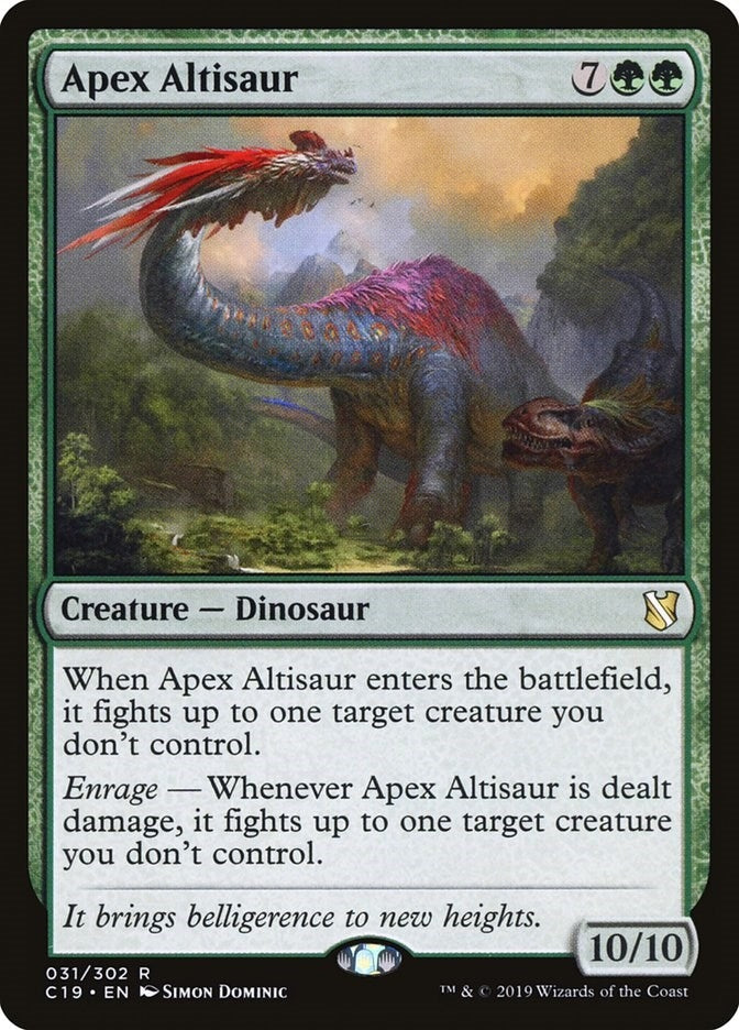 Image for Apex Altisaur (31) [Commander 2019]