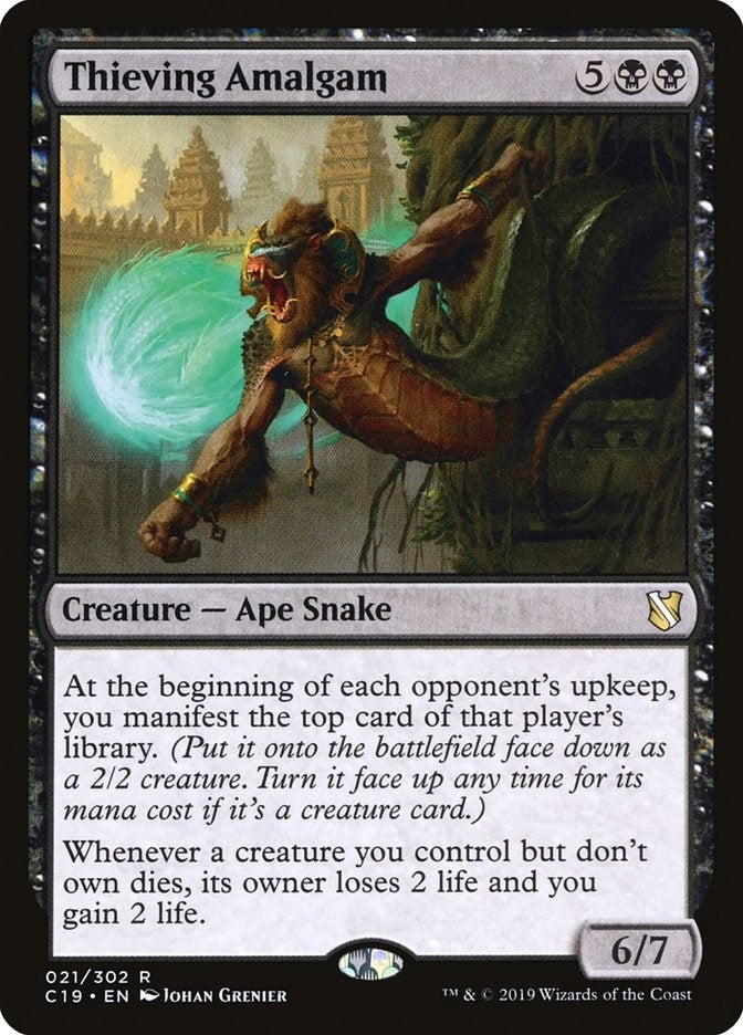 Image for Thieving Amalgam (21) [Commander 2019]