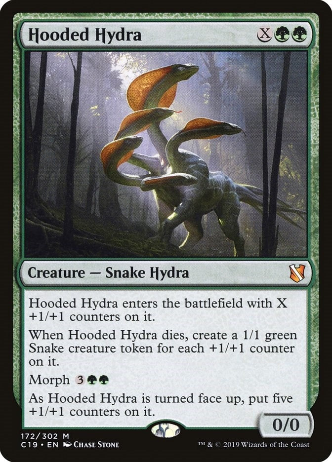 Image for Hooded Hydra (172) [Commander 2019]