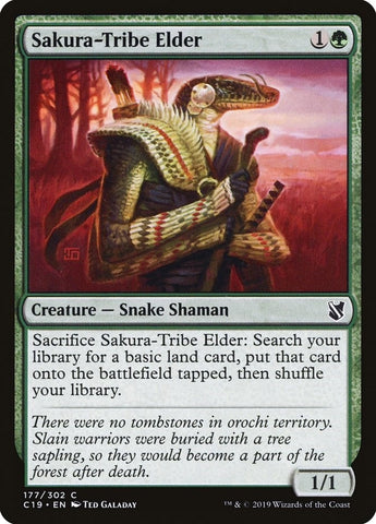 Image for Sakura-Tribe Elder (177) [Commander 2019]