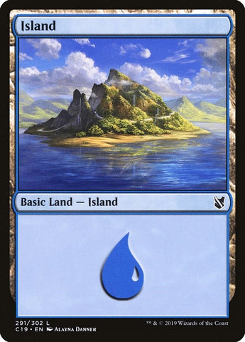 Image for Island (291) (291) [Commander 2019]