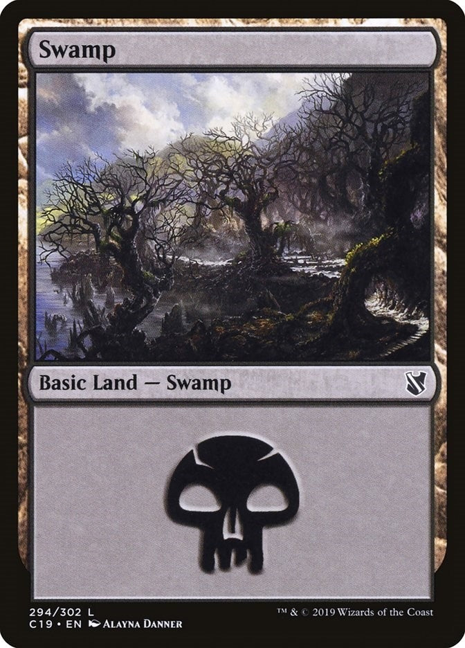 Image for Swamp (294) (294) [Commander 2019]