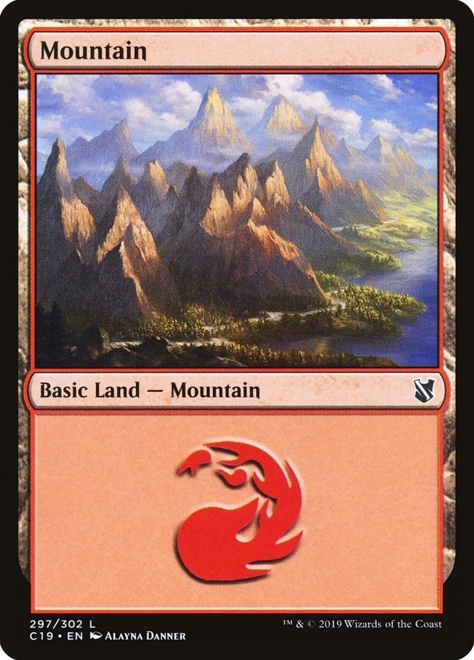 Image for Mountain (297) (297) [Commander 2019]