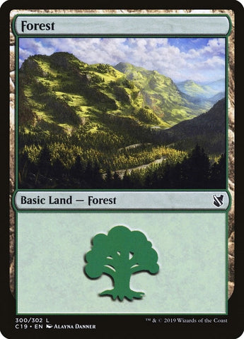 Image for Forest (300) (300) [Commander 2019]