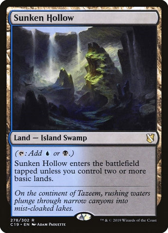Image for Sunken Hollow (278) [Commander 2019]