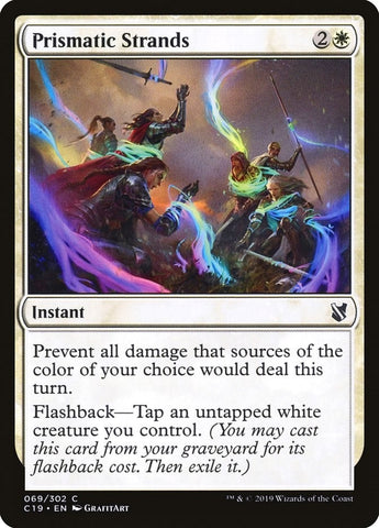 Image for Prismatic Strands (69) [Commander 2019]