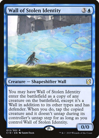 Image for Wall of Stolen Identity (13) [Commander 2019]