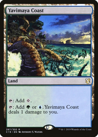 Image for Yavimaya Coast (287) [Commander 2019]