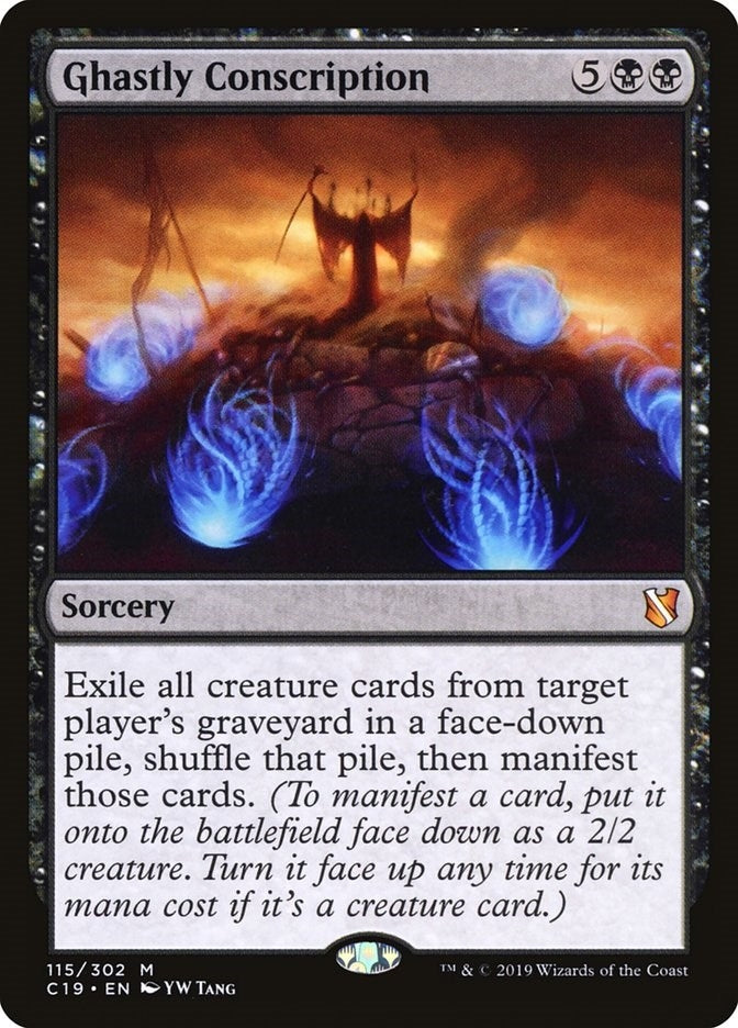 Image for Ghastly Conscription (115) [Commander 2019]
