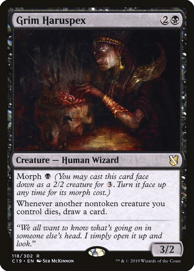 Image for Grim Haruspex (118) [Commander 2019]