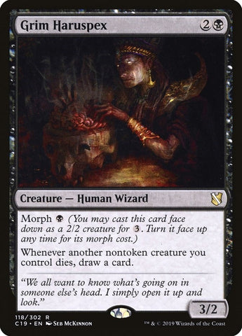 Image for Grim Haruspex (118) [Commander 2019]