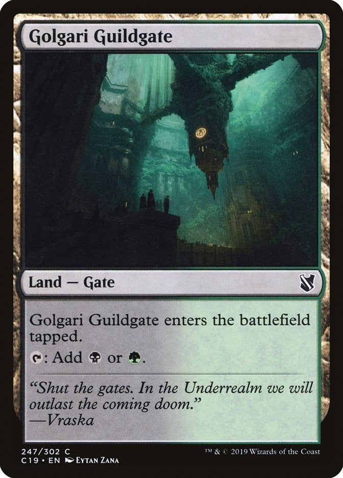 Image for Golgari Guildgate (247) [Commander 2019]