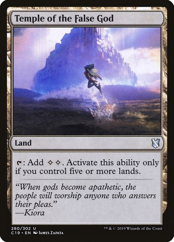 Image for Temple of the False God (280) [Commander 2019]
