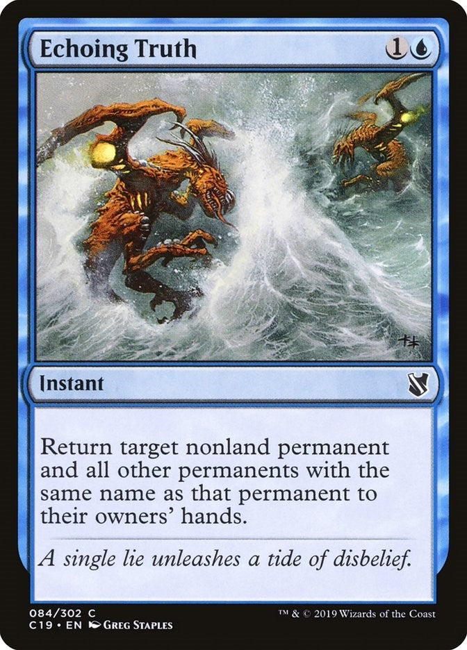 Image for Echoing Truth (84) [Commander 2019]