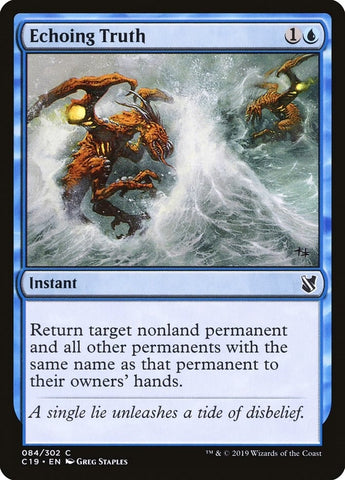 Image for Echoing Truth (84) [Commander 2019]