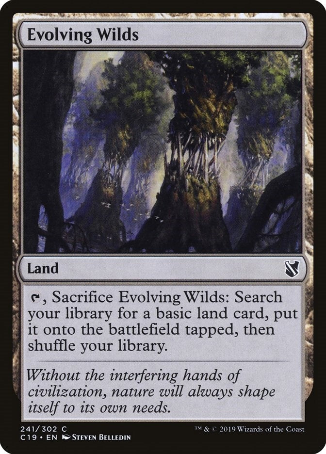 Image for Evolving Wilds (241) [Commander 2019]