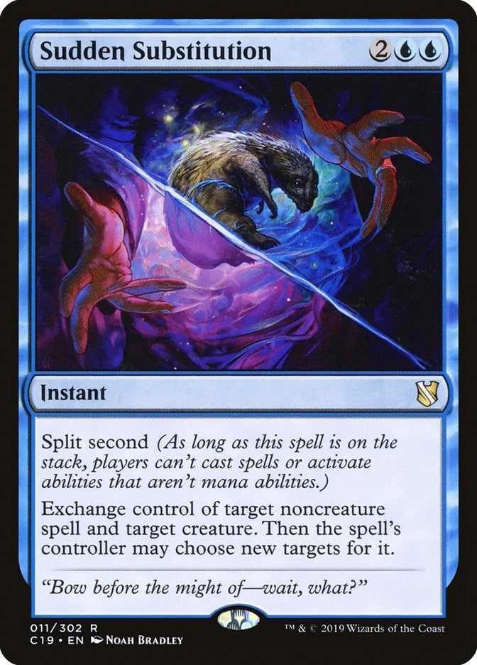 Image for Sudden Substitution (11) [Commander 2019]