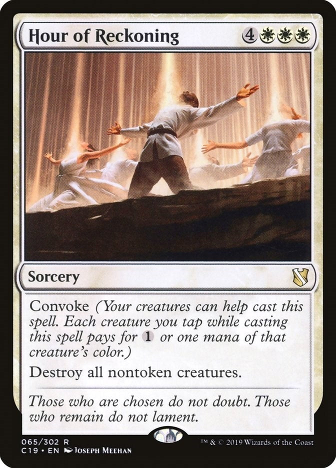 Image for Hour of Reckoning (65) [Commander 2019]