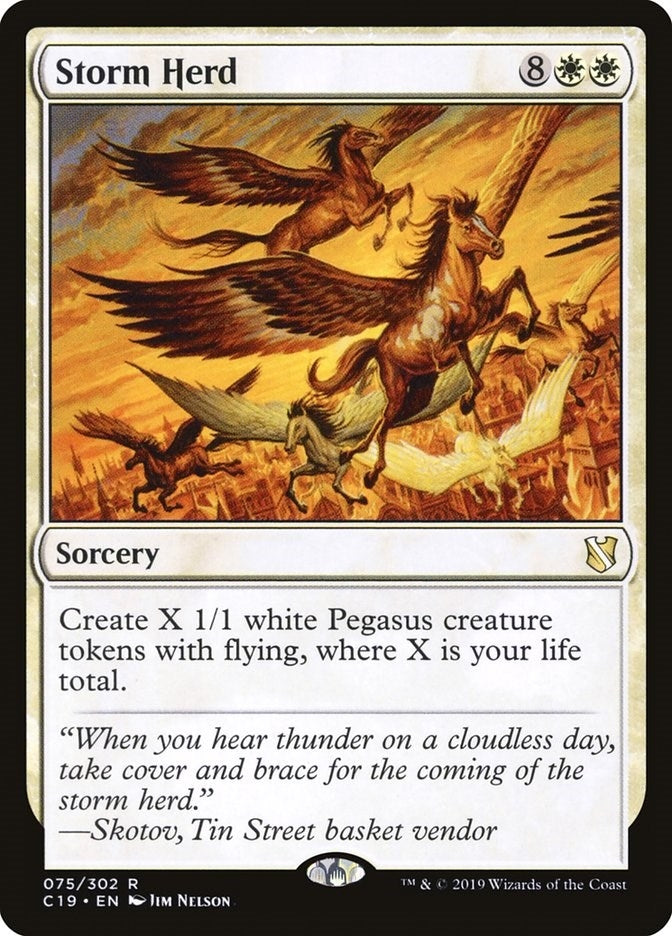 Image for Storm Herd (75) [Commander 2019]