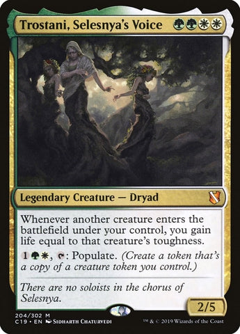 Image for Trostani, Selesnya's Voice (204) [Commander 2019]