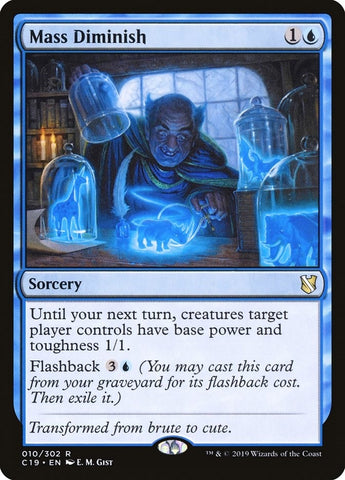 Image for Mass Diminish (10) [Commander 2019]