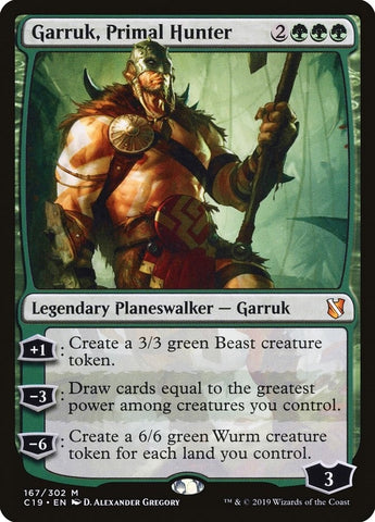 Image for Garruk, Primal Hunter (167) [Commander 2019]