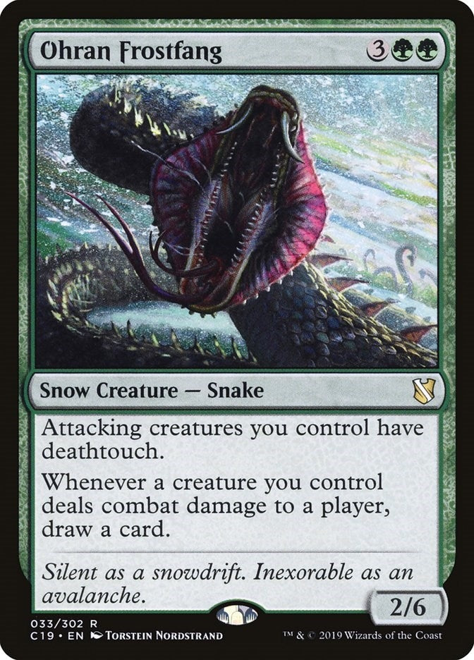 Image for Ohran Frostfang (33) [Commander 2019]