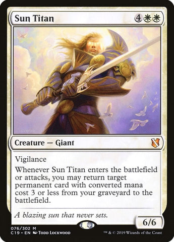 Image for Sun Titan (76) [Commander 2019]