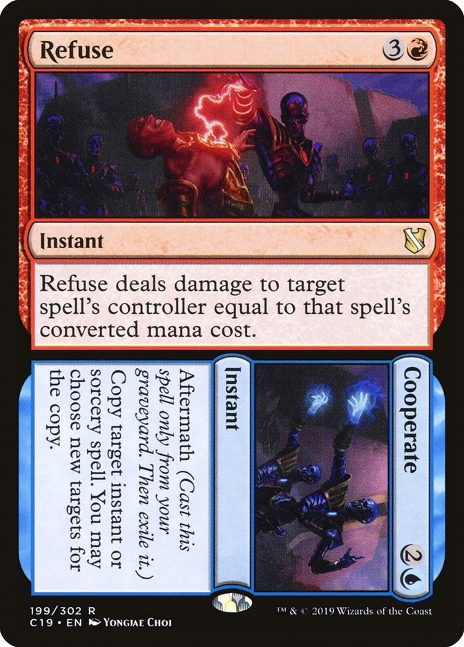 Image for Refuse // Cooperate (199) [Commander 2019]