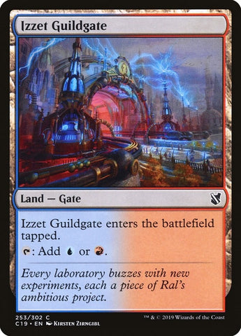 Image for Izzet Guildgate (253) [Commander 2019]