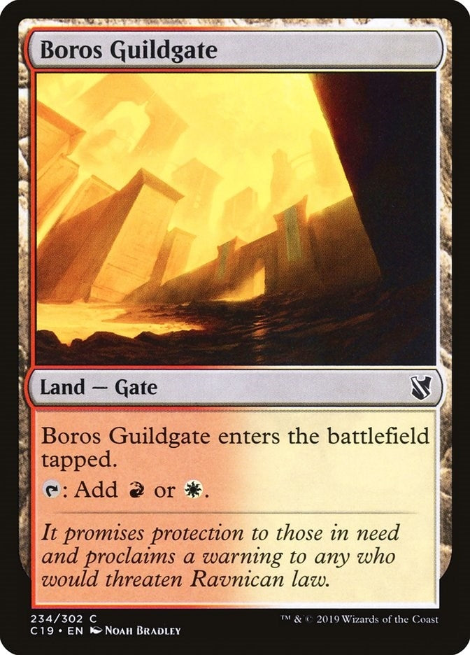 Image for Boros Guildgate (234) [Commander 2019]