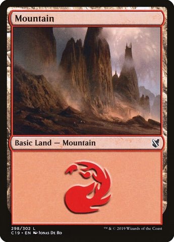 Image for Mountain (298) (298) [Commander 2019]