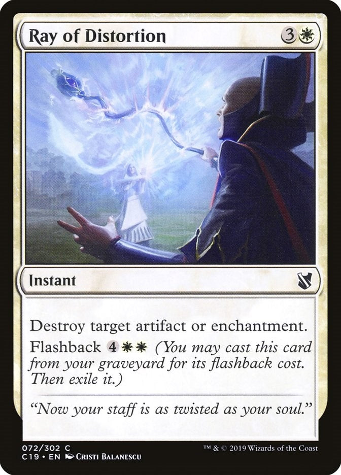 Image for Ray of Distortion (72) [Commander 2019]
