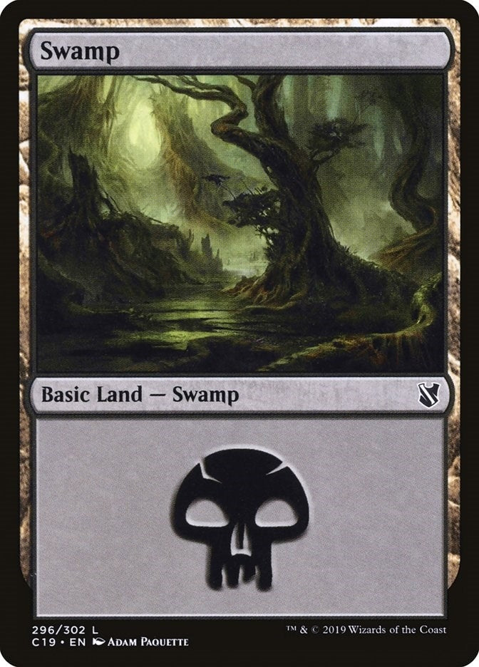 Image for Swamp (296) (296) [Commander 2019]
