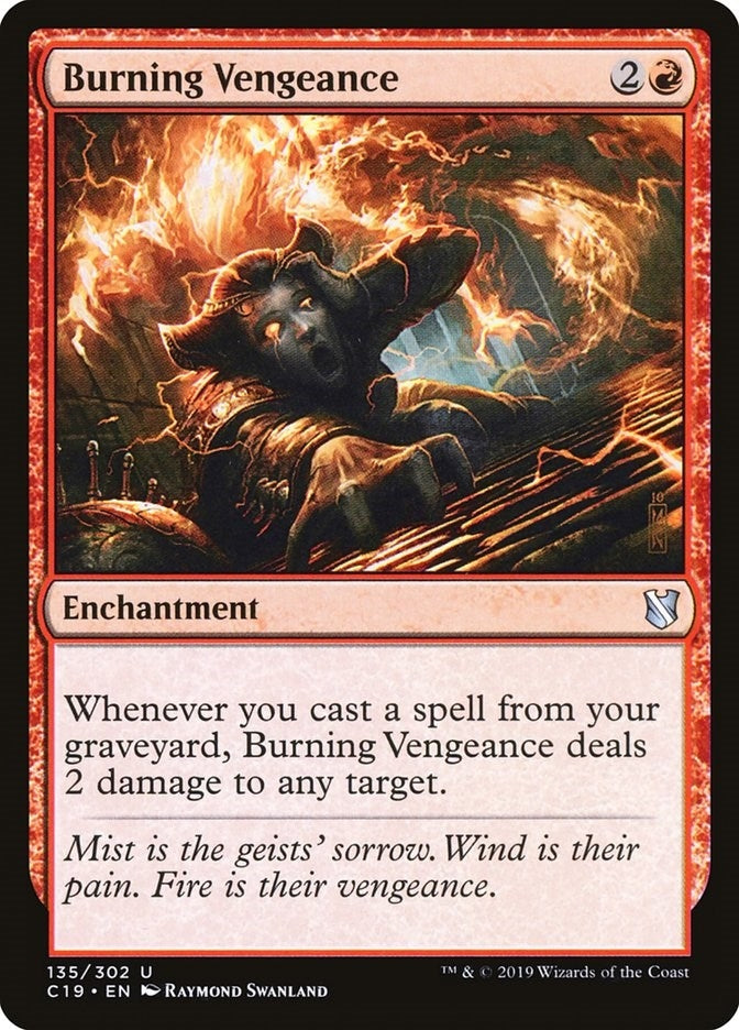 Image for Burning Vengeance (135) [Commander 2019]