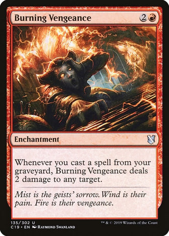 Image for Burning Vengeance (135) [Commander 2019]