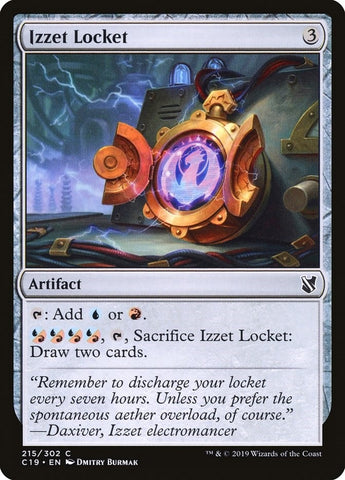 Image for Izzet Locket (215) [Commander 2019]
