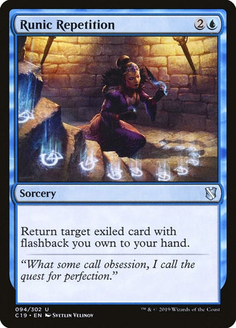 Image for Runic Repetition (94) [Commander 2019]