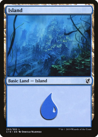 Image for Island (293) (293) [Commander 2019]