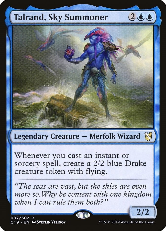 Image for Talrand, Sky Summoner (97) [Commander 2019]