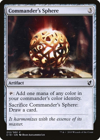 Image for Commander's Sphere (212) [Commander 2019]