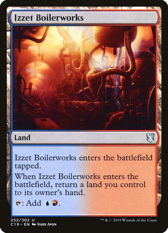 Image for Izzet Boilerworks (252) [Commander 2019]
