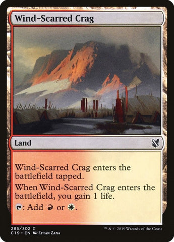 Image for Wind-Scarred Crag (285) [Commander 2019]