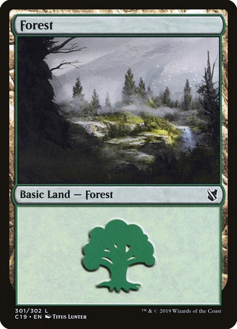 Image for Forest (301) (301) [Commander 2019]