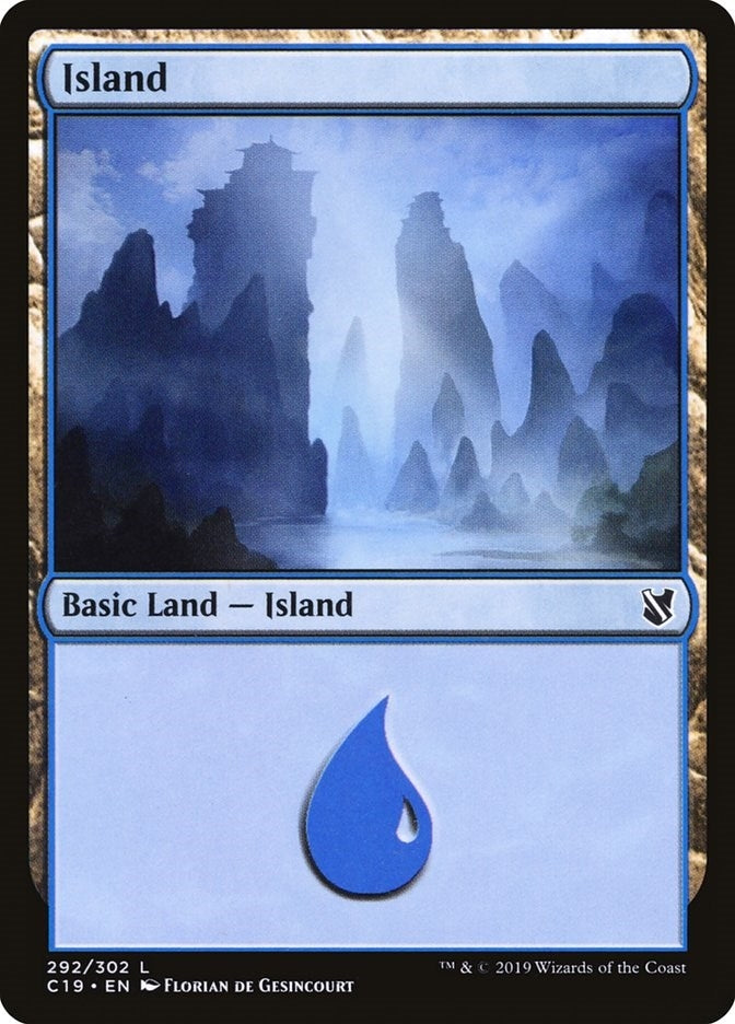 Image for Island (292) (292) [Commander 2019]