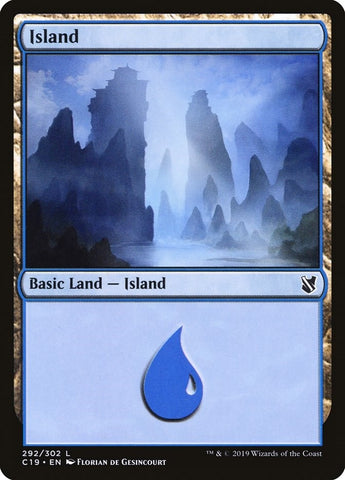 Image for Island (292) (292) [Commander 2019]