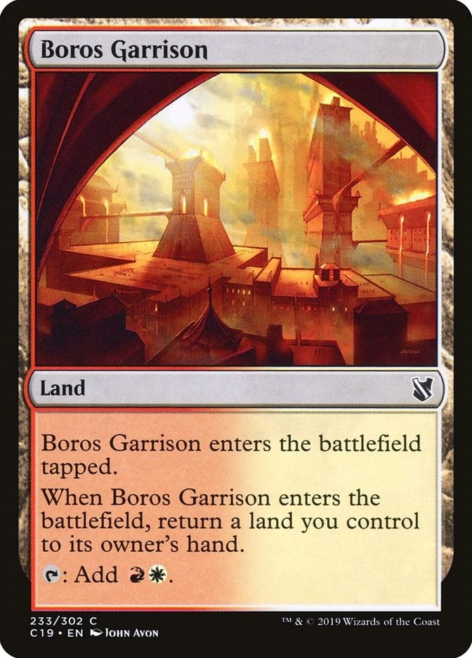 Image for Boros Garrison (233) [Commander 2019]